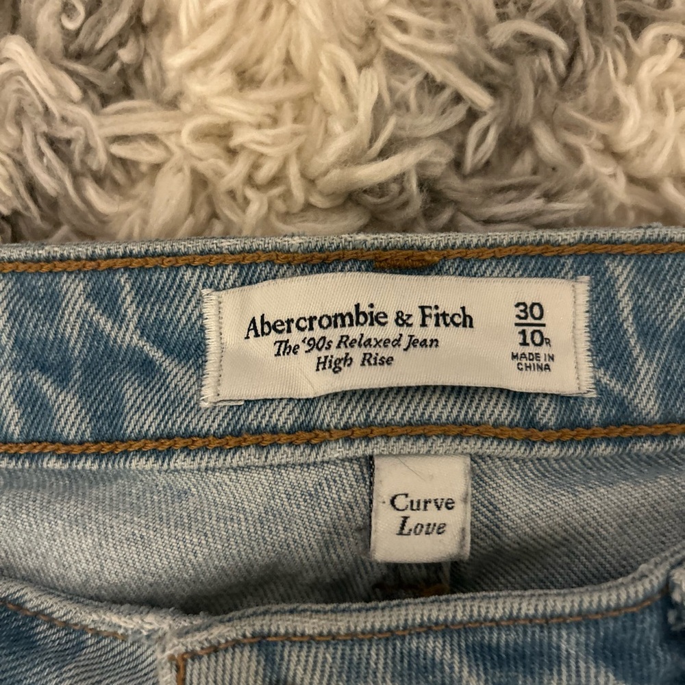 Abercrombie and fitch curve love jeans